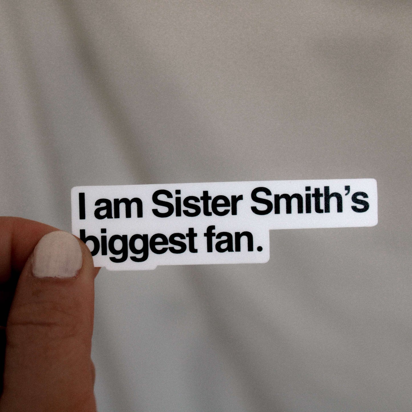 Customizable Missionary Fan Sticker