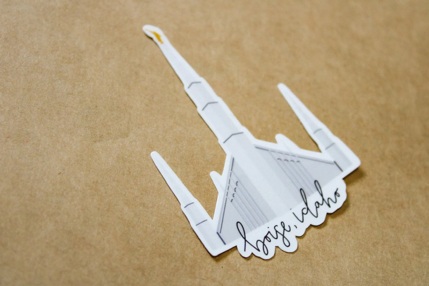 Boise, Idaho Temple - Sunbeam Stickers