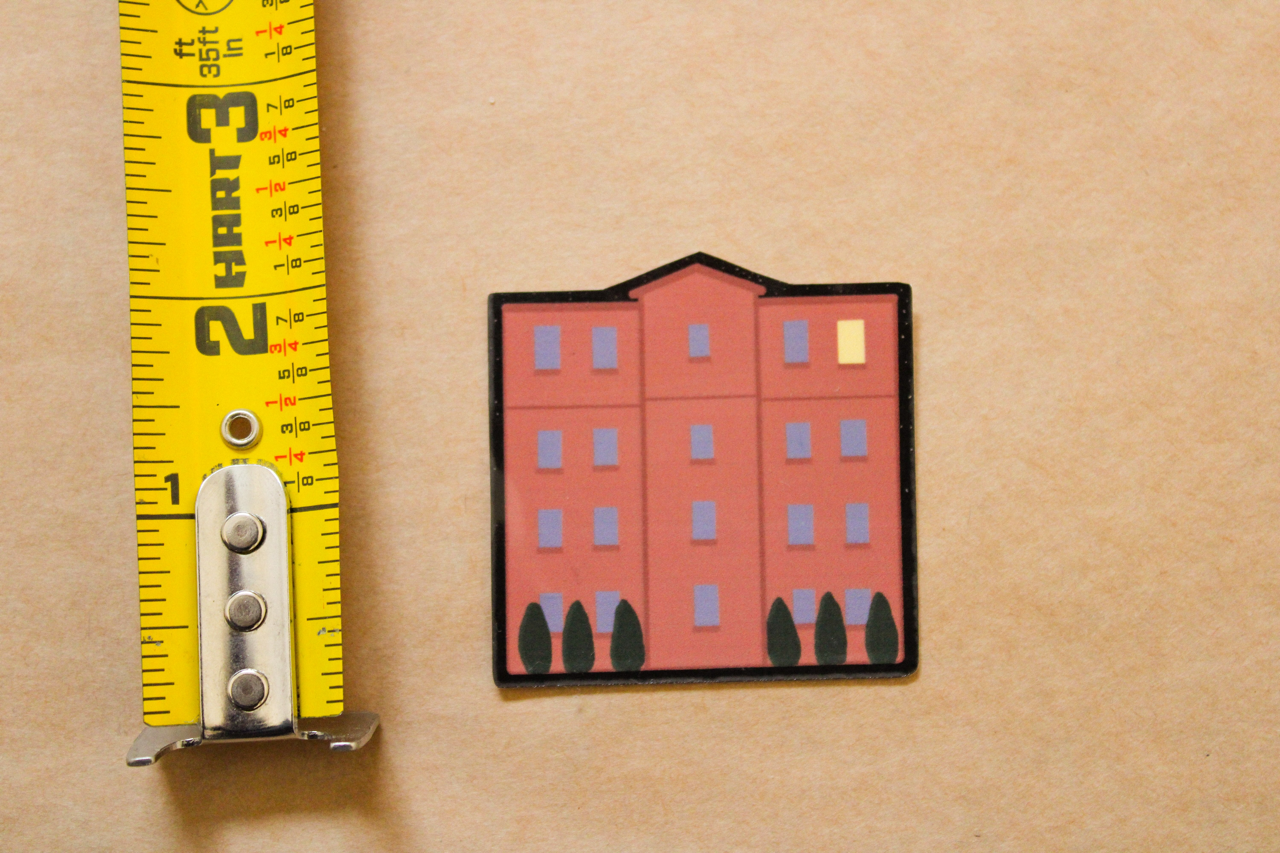 Fourth Floor, Last Door - Sunbeam Stickers