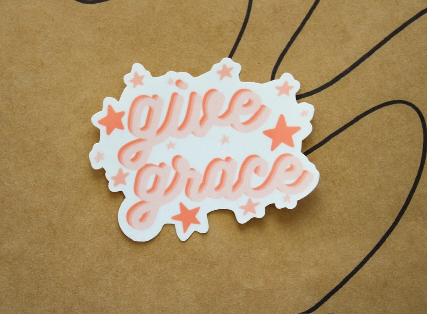 Give Grace - Sunbeam Stickers