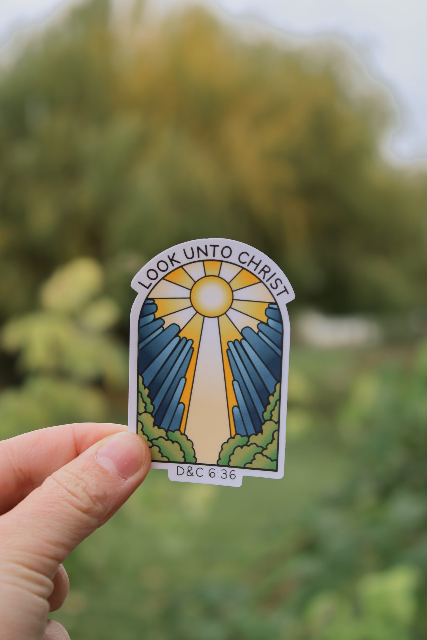 Look Unto Christ - Doubt Not, Fear Not - Youth Theme 2025 - Sunbeam Stickers
