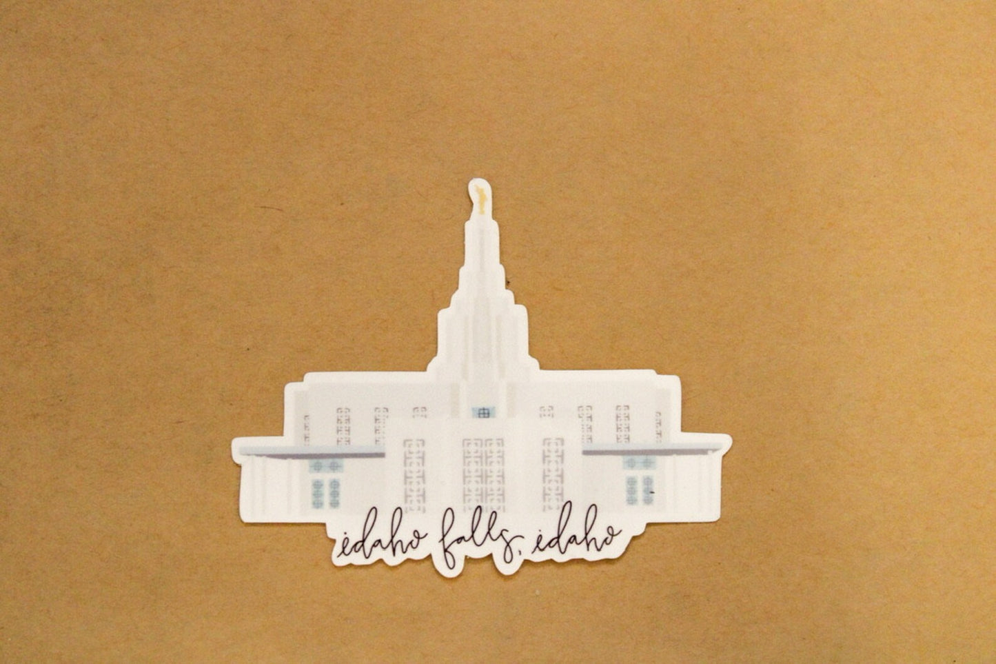 Idaho Falls, Idaho Temple - Sunbeam Stickers