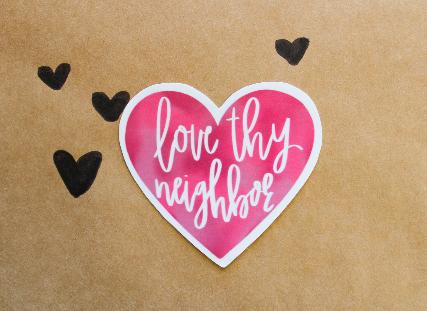 Love Thy Neighbor - Sunbeam Stickers