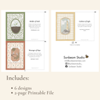 Young Women Class Name Printable | Builder of Faith, Messenger of Hope, Gatherer of Light