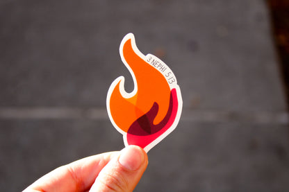 Disciple of Christ - Youth Theme 2024 Flame - Sunbeam Stickers