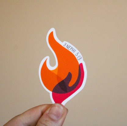 Disciple of Christ - Youth Theme 2024 Flame - Sunbeam Stickers