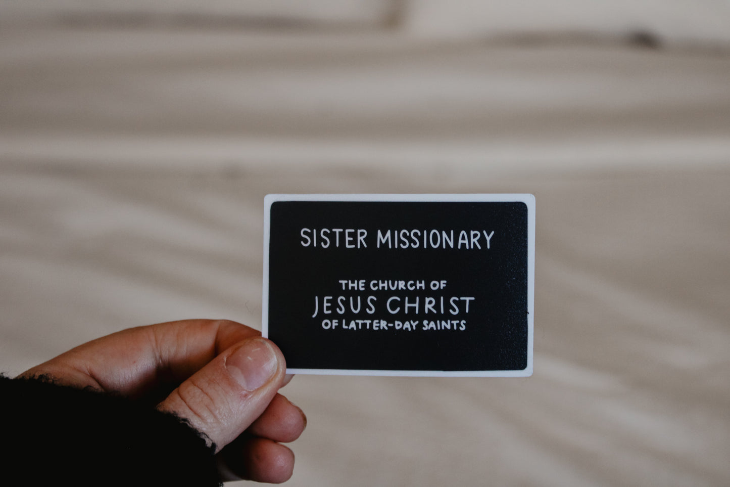 Future Missionary Tag Sticker