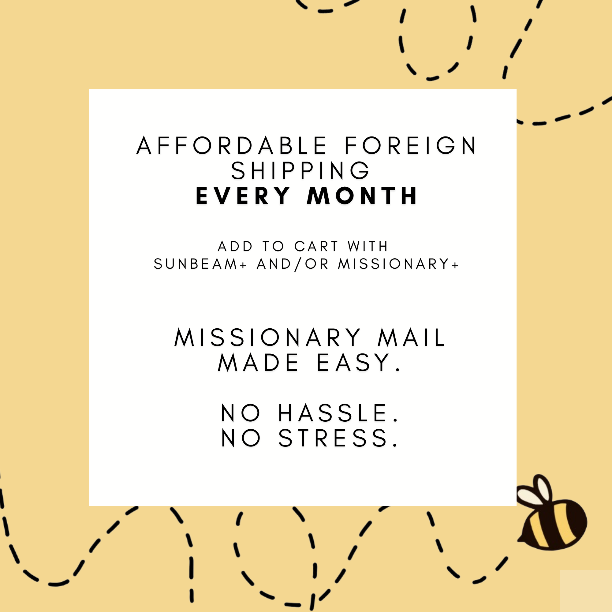 Foreign Shipping Add On