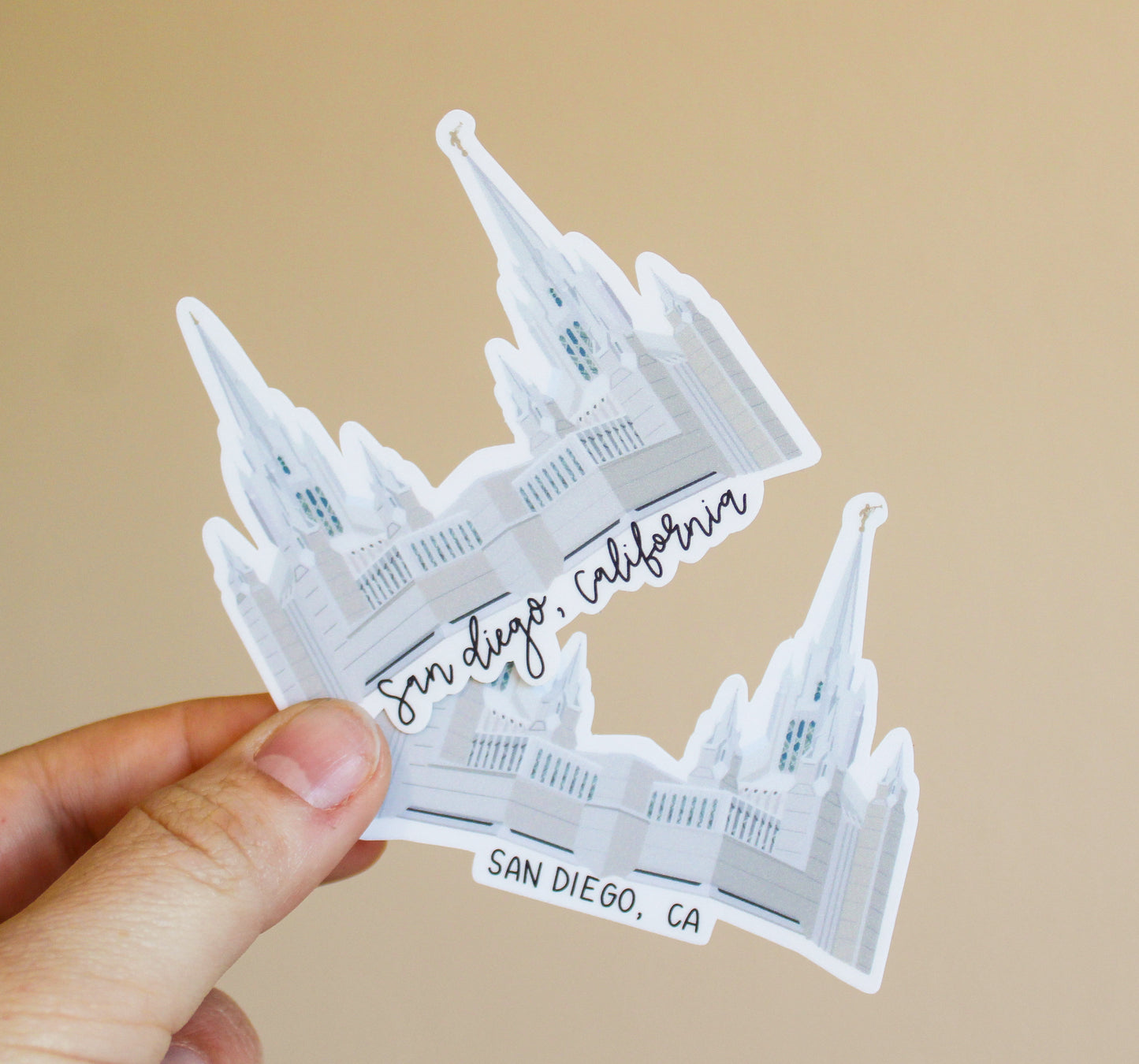 San Diego LDS Temple Sticker