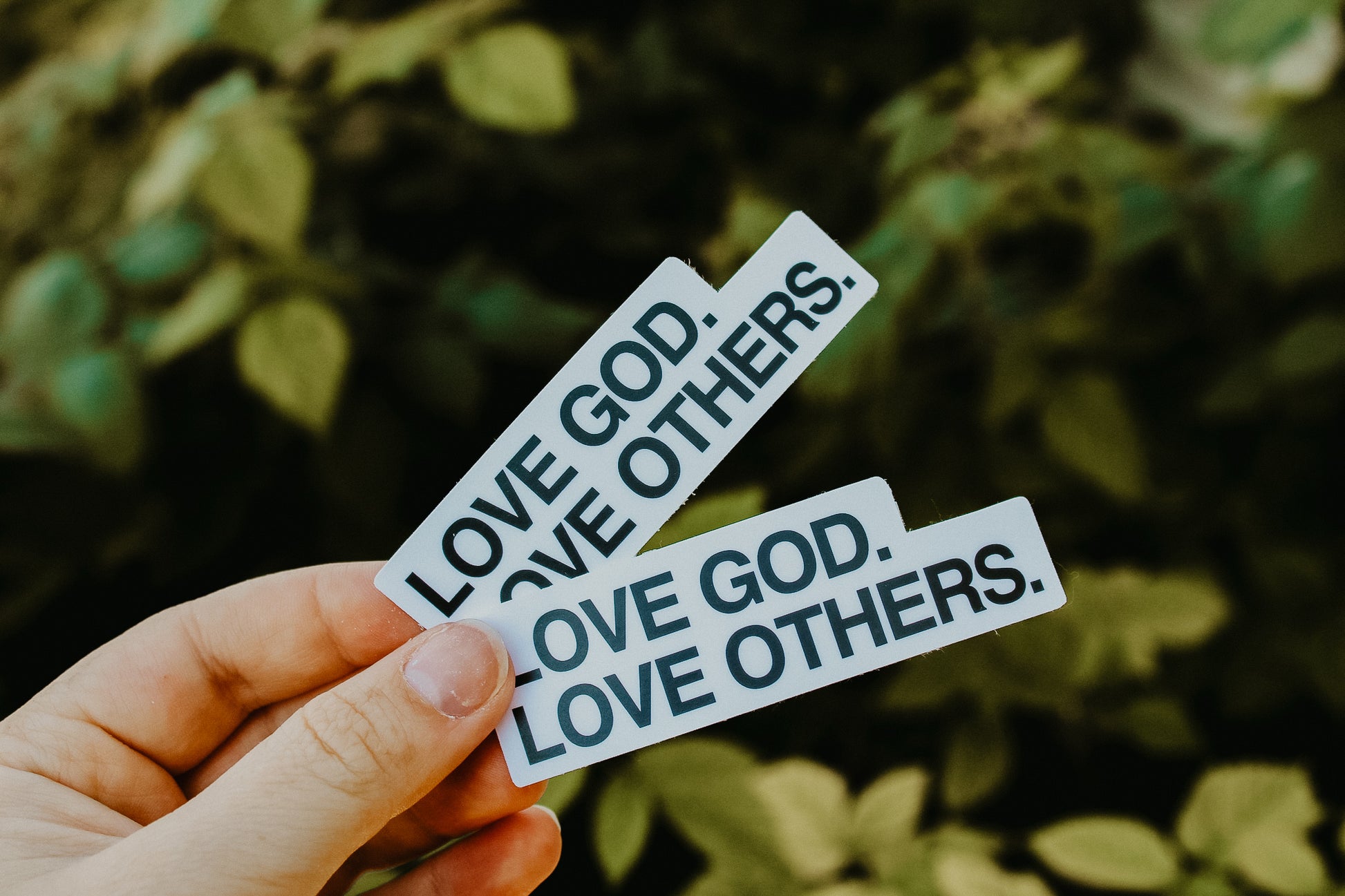 Love God, Love Others Sticker - Sunbeam Stickers