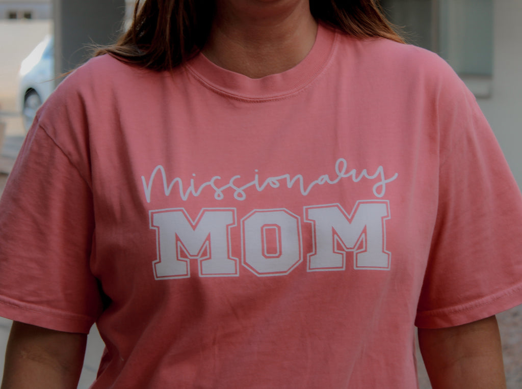 Missionary Mom Unisex garment-dyed heavyweight t-shirt