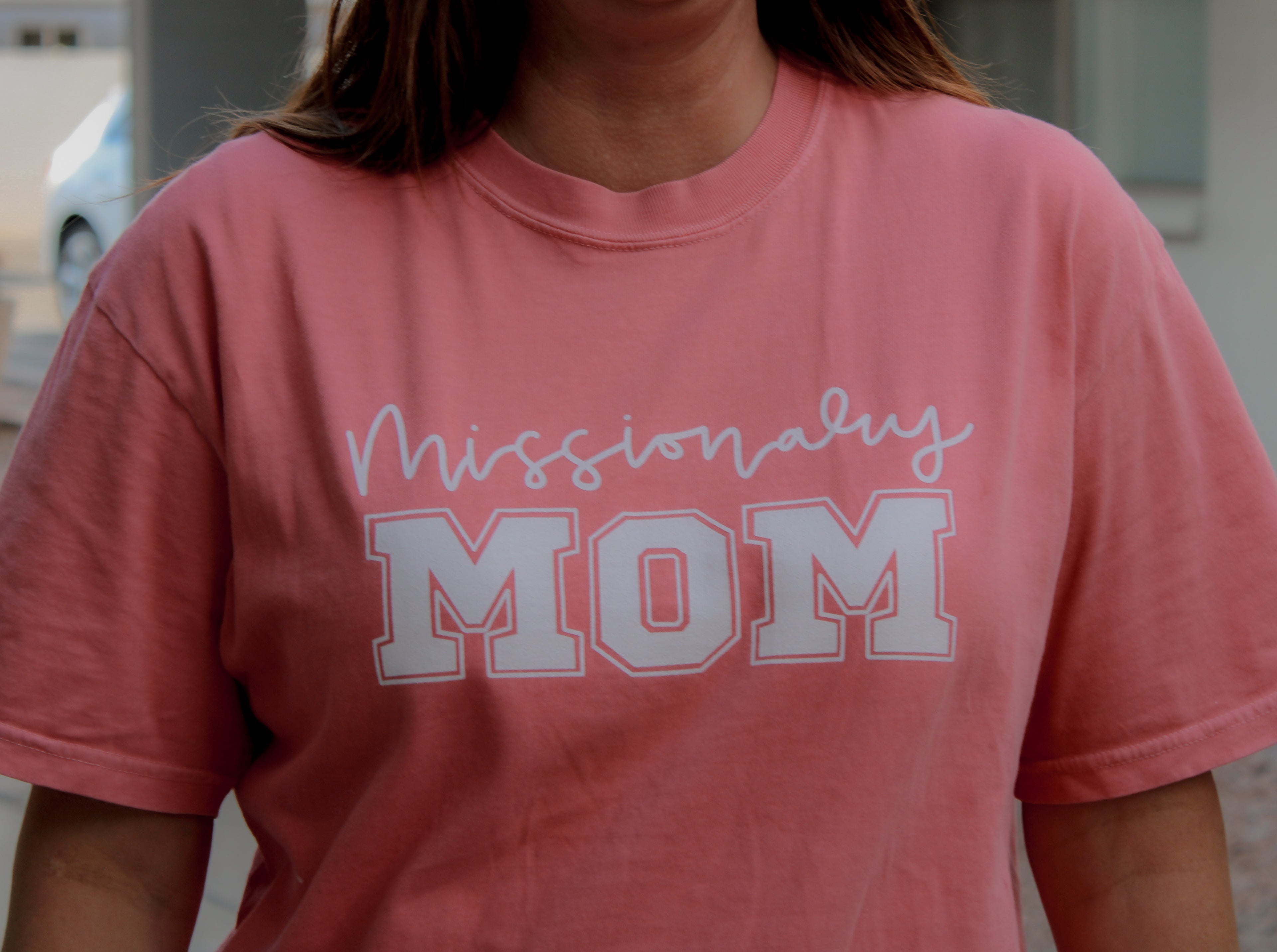 Missionary Mom Unisex garment-dyed heavyweight t-shirt