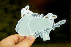 Ninety-Nine Plus One - Sunbeam Stickers