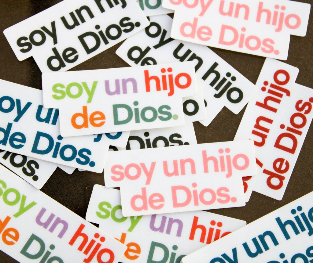 I am a Child of God (Set of 27) - English and Spanish - Sunbeam Stickers