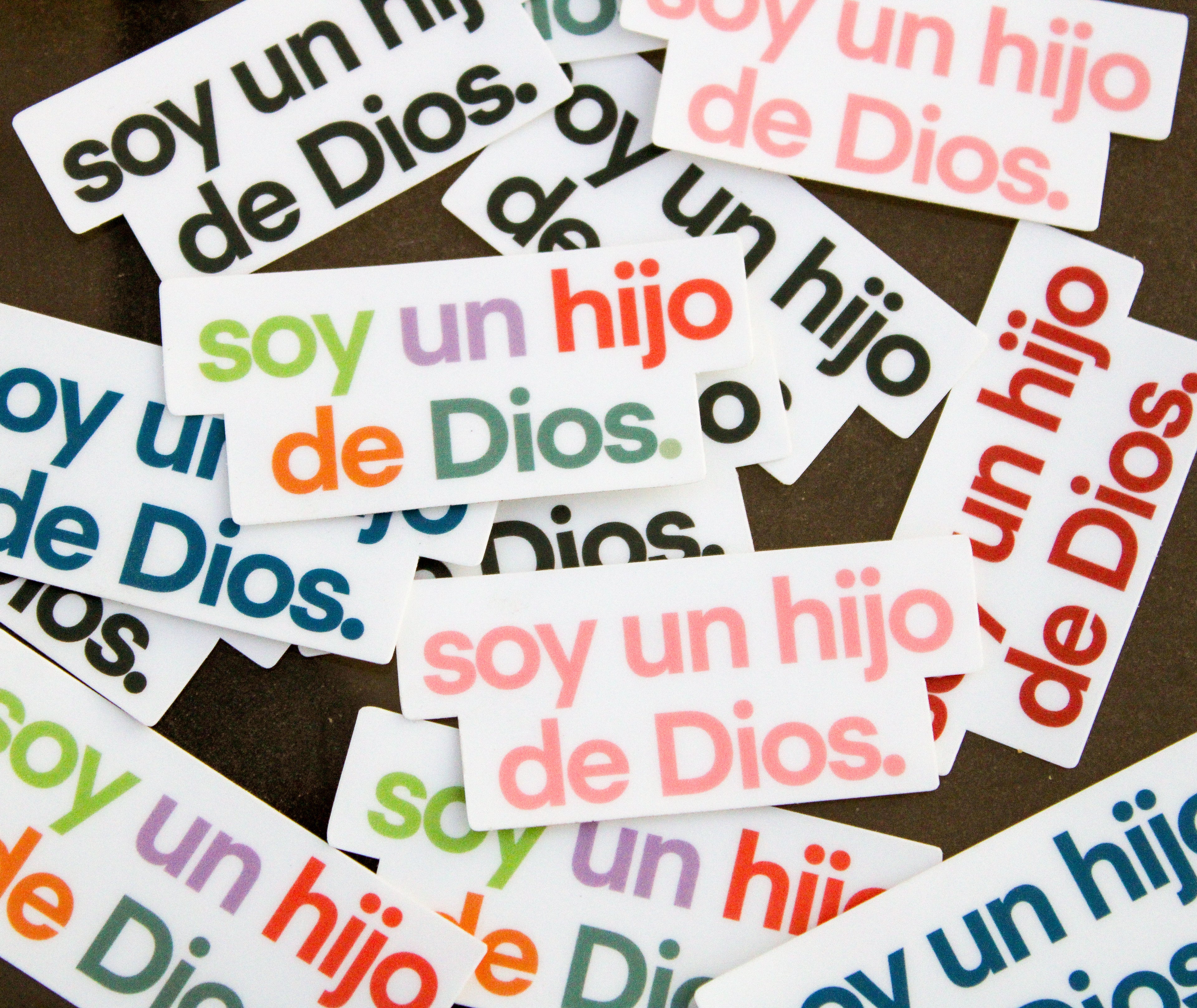 I am a Child of God (Set of 27) - English and Spanish - Sunbeam Stickers