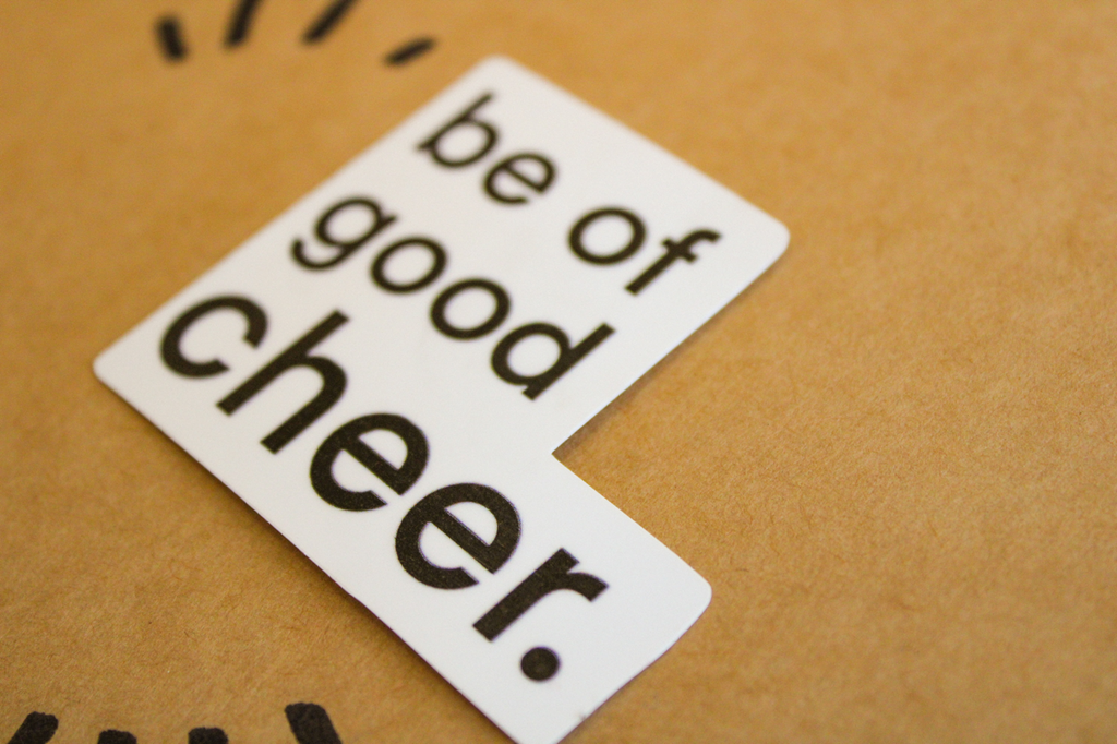 Be of Good Cheer - Sunbeam Stickers
