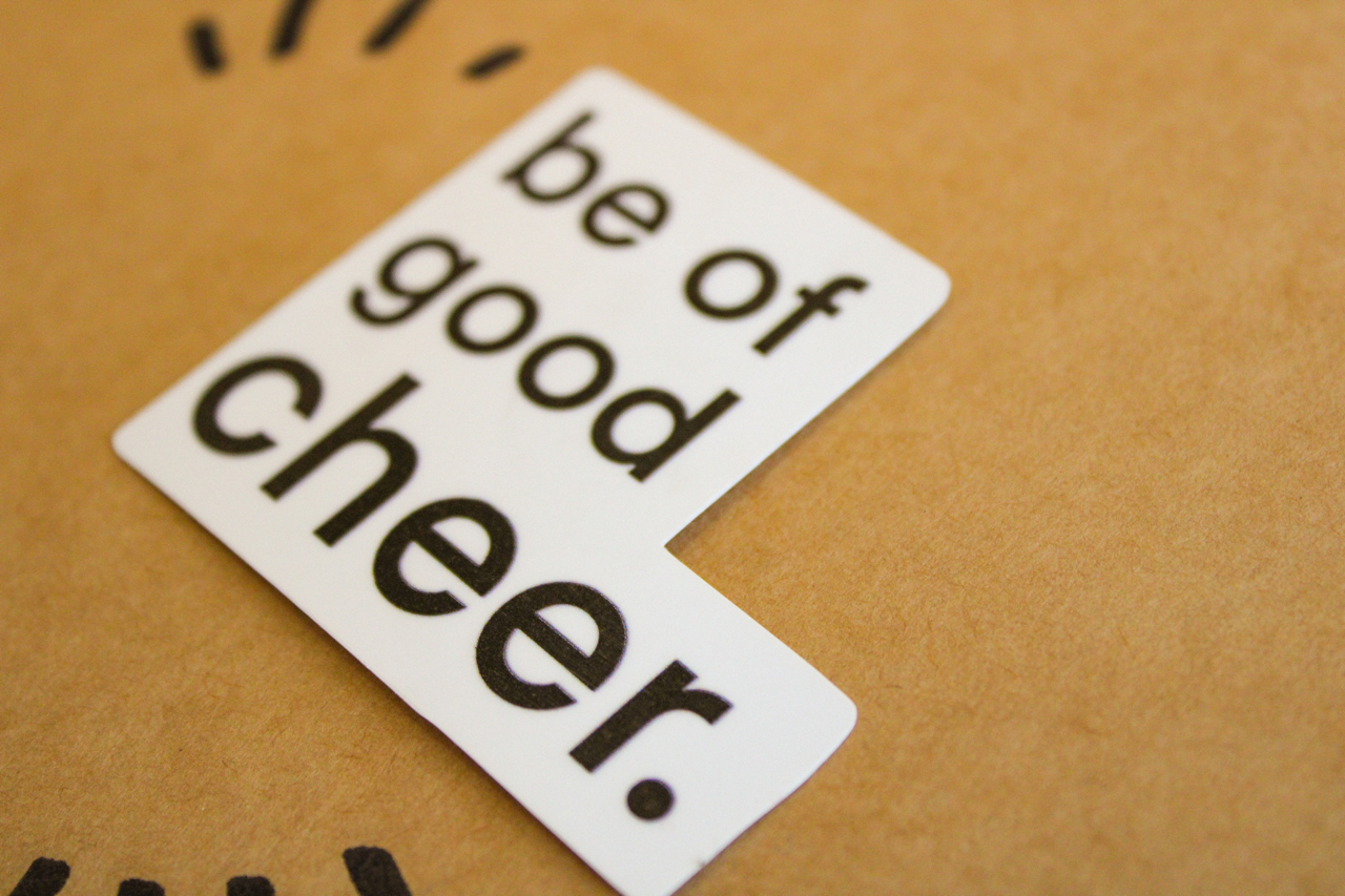 Be of Good Cheer - Sunbeam Stickers