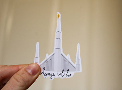 Boise, Idaho Temple - Sunbeam Stickers