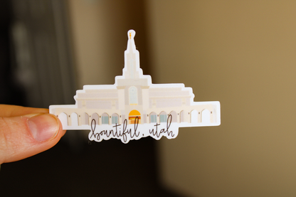 Bountiful, Utah Temple - Sunbeam Stickers