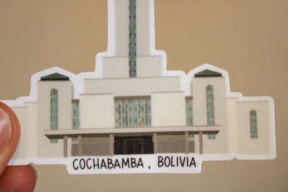 Cochabamba, Bolivia LDS Temple - Sunbeam Stickers