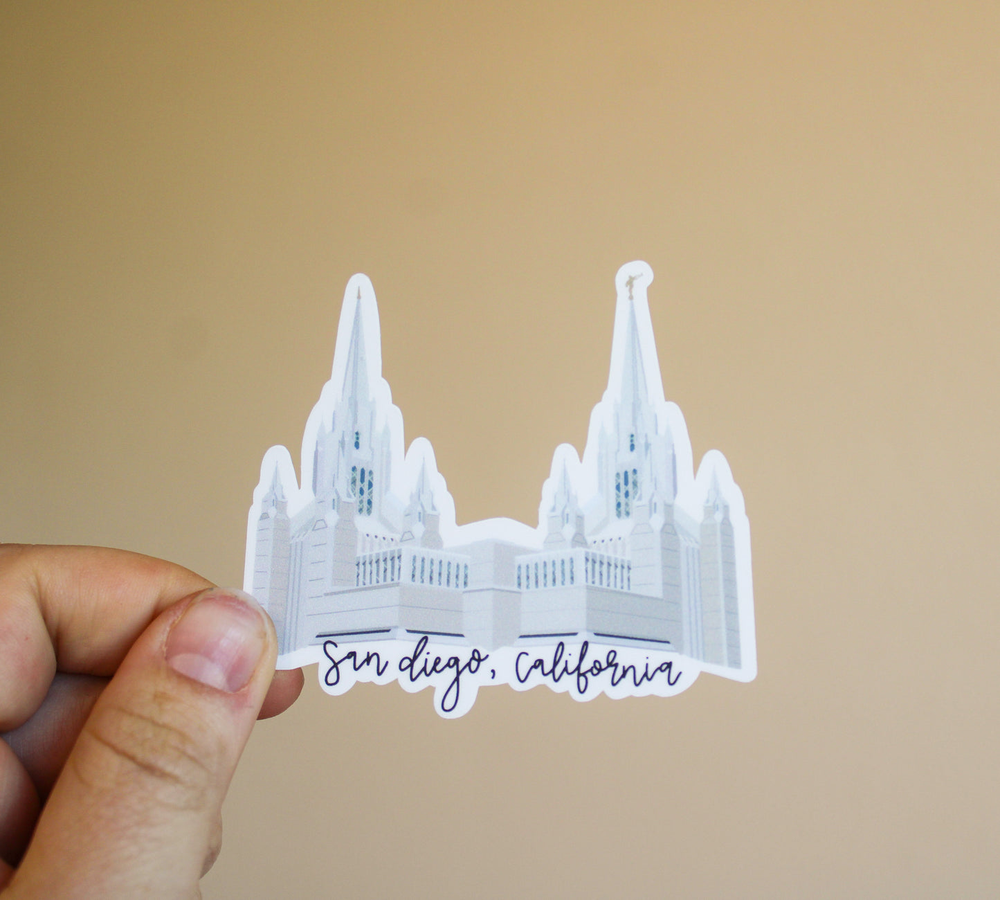 San Diego LDS Temple Sticker