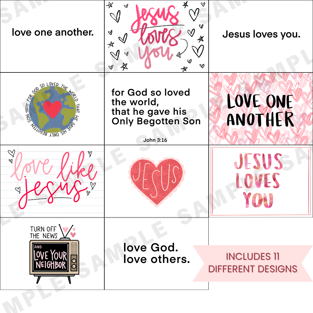 Jesus Inspired Valentines Digital Download