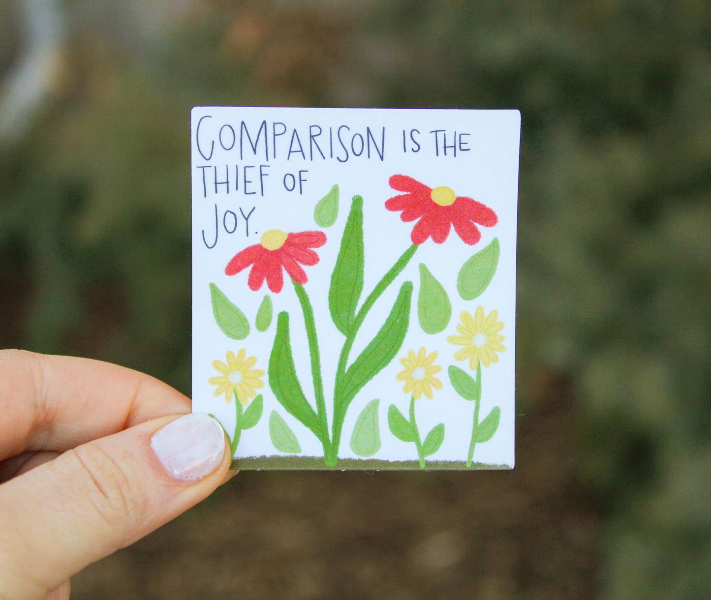 Comparison is the Thief of Joy