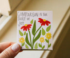 Comparison is the Thief of Joy - Sunbeam Stickers