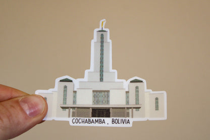 Cochabamba, Bolivia LDS Temple - Sunbeam Stickers