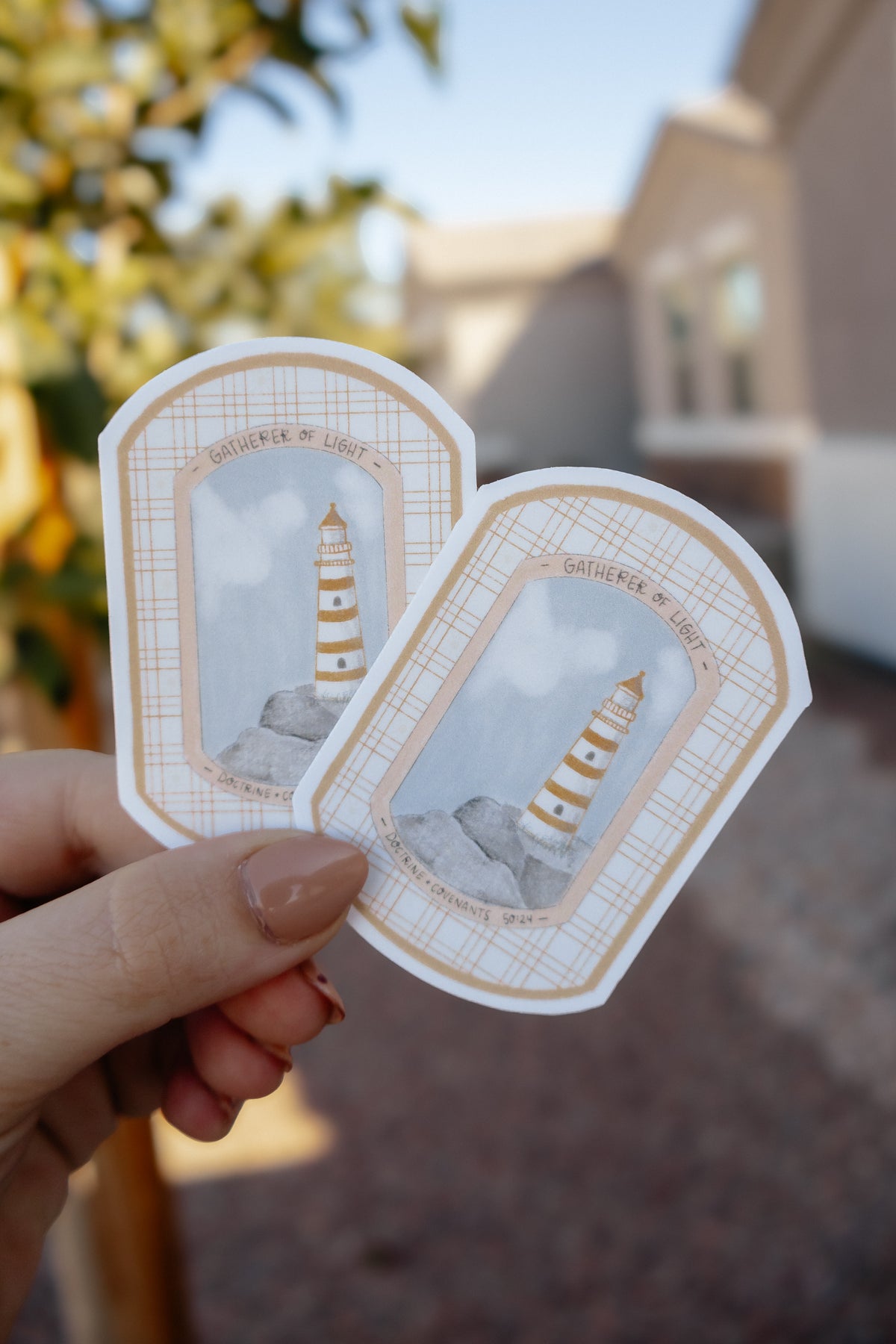 Young Women Class Stickers | Builder of Faith, Messenger of Hope, Gatherer of Light