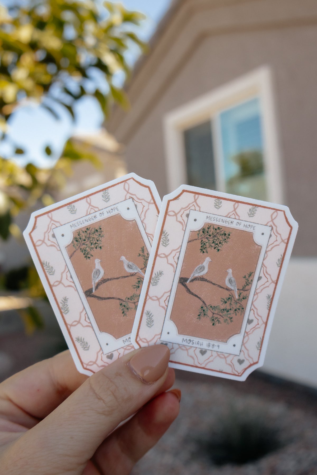 Young Women Class Stickers | Builder of Faith, Messenger of Hope, Gatherer of Light