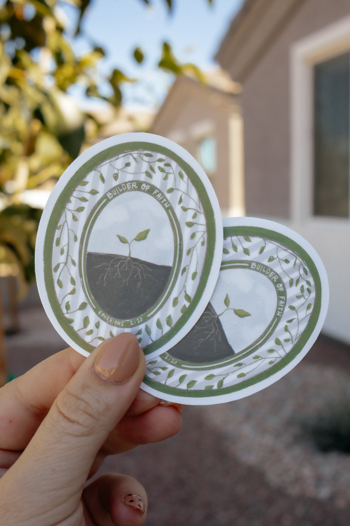 Young Women Class Stickers | Builder of Faith, Messenger of Hope, Gatherer of Light