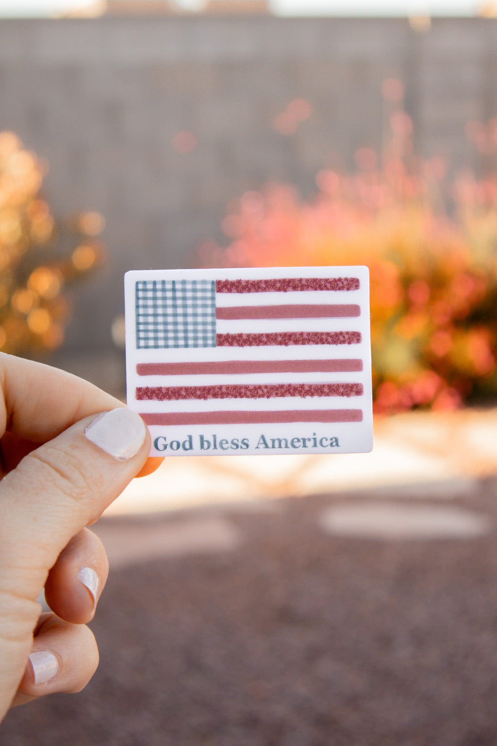 God Bless America Flag