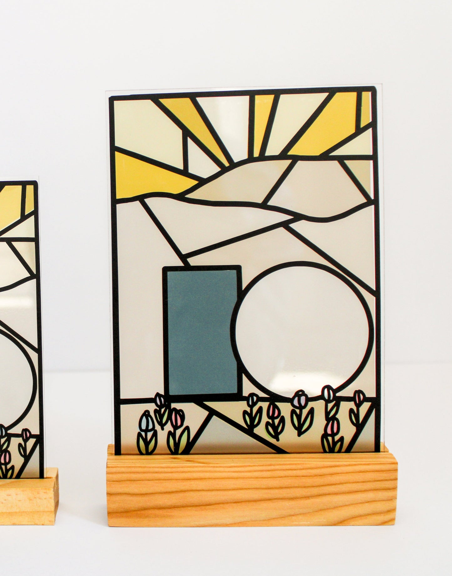 He is Risen - Faux Stained Glass