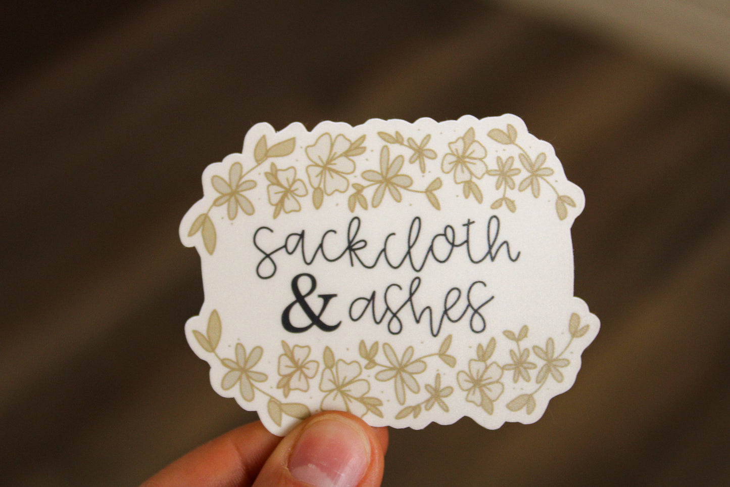 Sackcloth & Ashes