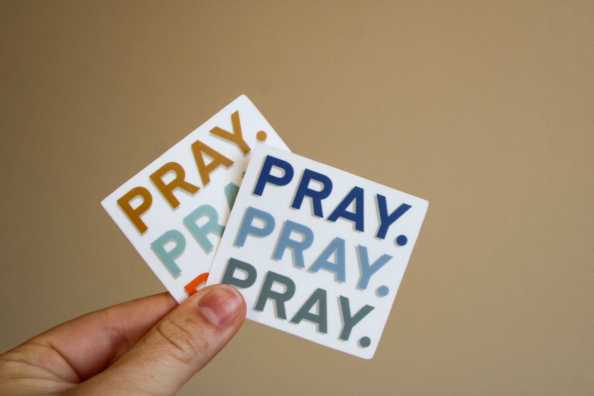 Pray - Sunbeam Stickers