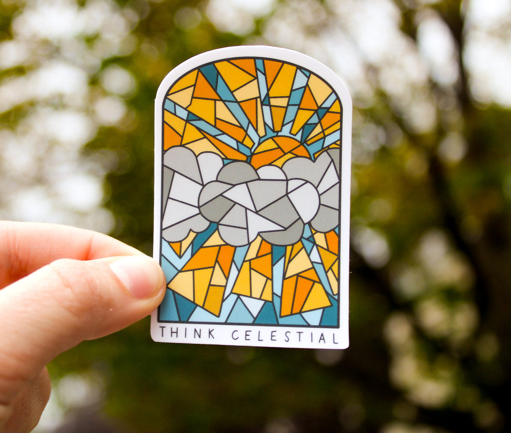 Think Celestial - Sunbeam Stickers