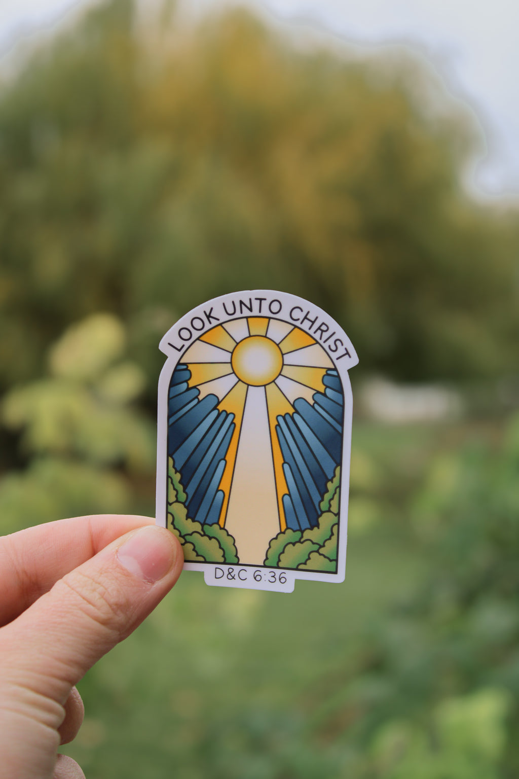 Look Unto Christ - Doubt Not, Fear Not - Youth Theme 2025 - Sunbeam Stickers