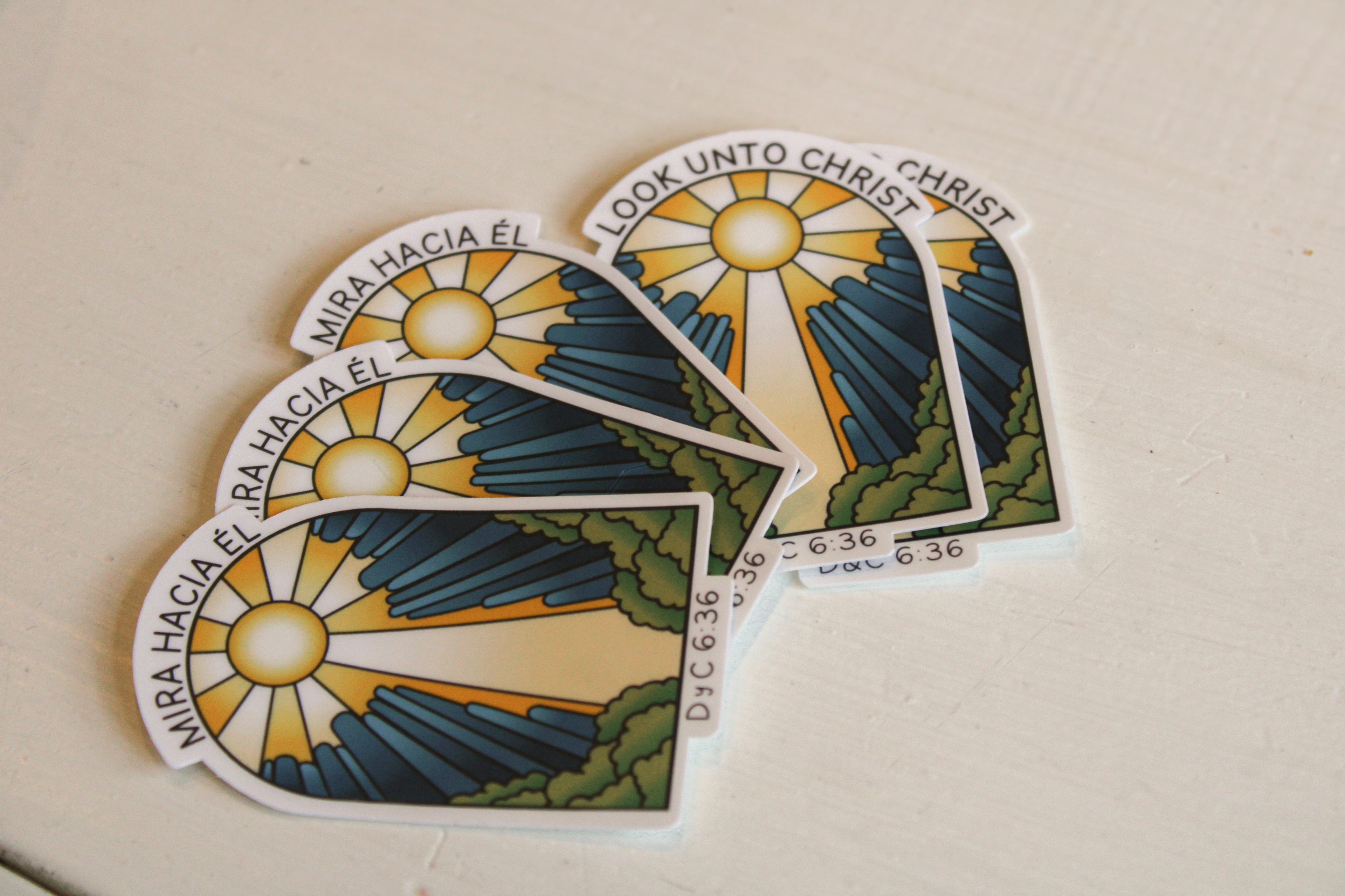 Look Unto Christ - Doubt Not, Fear Not - Youth Theme 2025 - Sunbeam Stickers