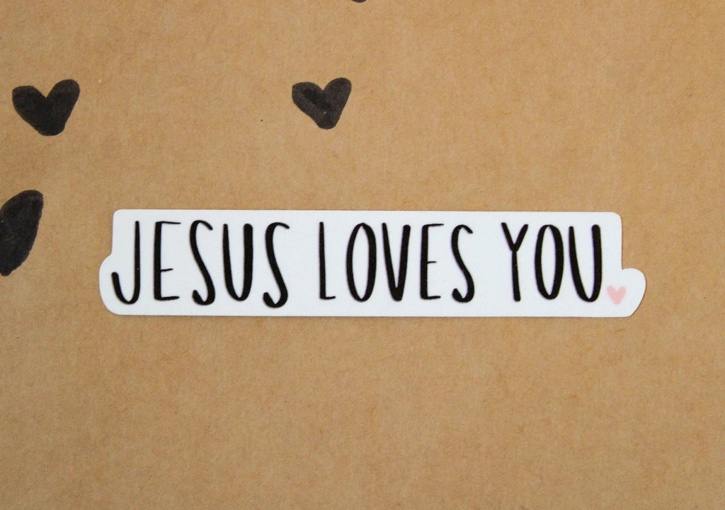 Jesus Loves You - Sunbeam Stickers