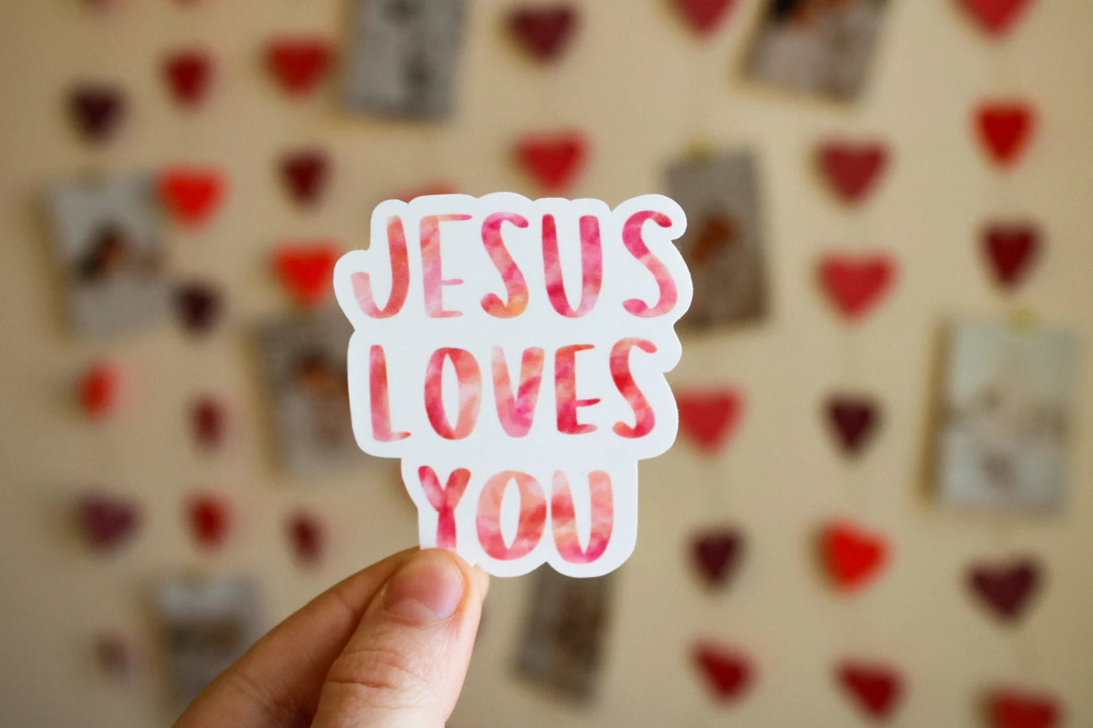 Jesus Loves You - Sunbeam Stickers