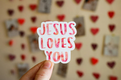 Jesus Loves You - Sunbeam Stickers