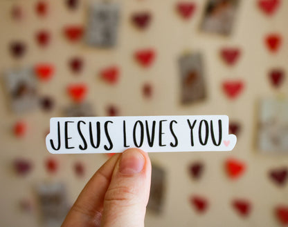 Jesus Loves You - Sunbeam Stickers