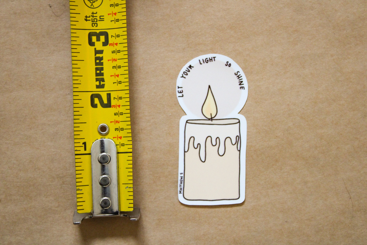 Let Your Light So Shine - Sunbeam Stickers