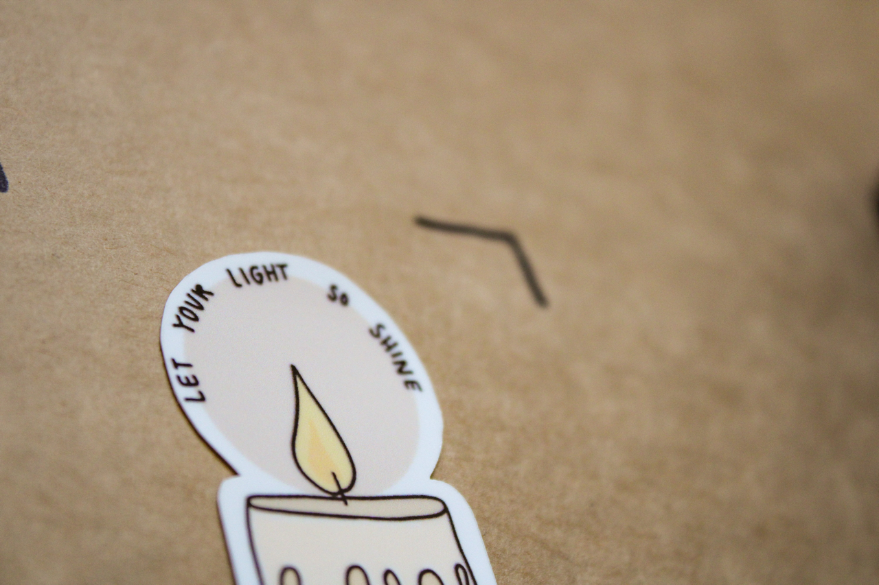 Let Your Light So Shine - Sunbeam Stickers