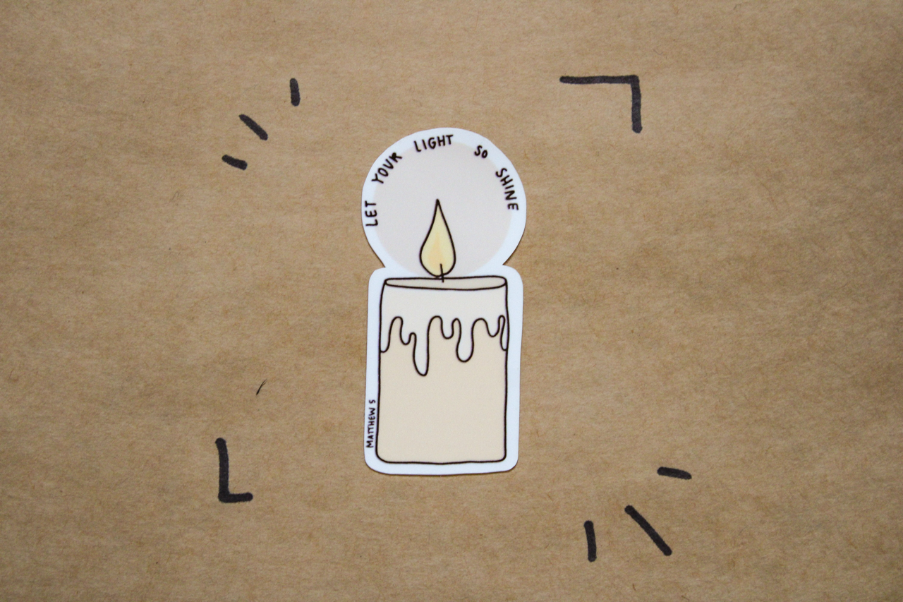 Let Your Light So Shine - Sunbeam Stickers
