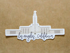 Los Angeles, California Temple - Sunbeam Stickers