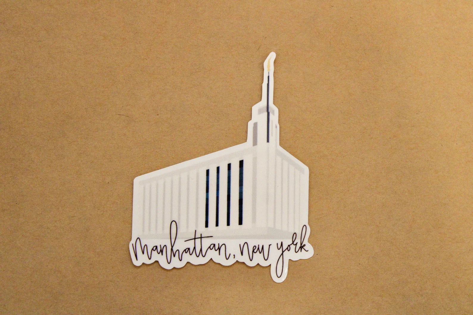 Manhattan, New York City Temple - Sunbeam Stickers