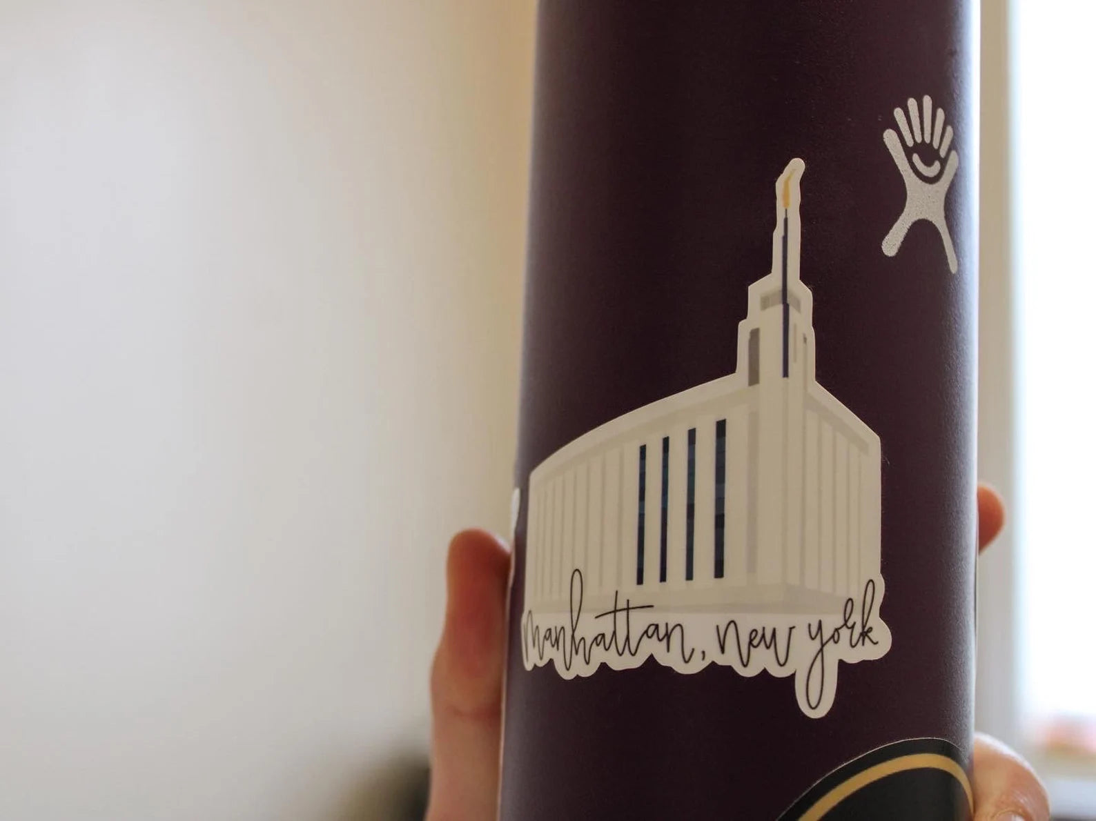 Manhattan, New York City Temple - Sunbeam Stickers