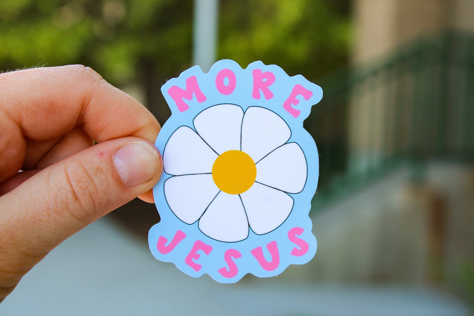 More Jesus - Sunbeam Stickers